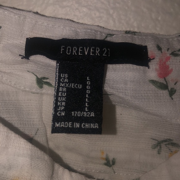 Cropped floral top - Picture 3 of 5